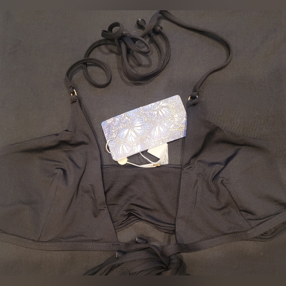 ToLuca Amina Waist Wrap Triangle Top